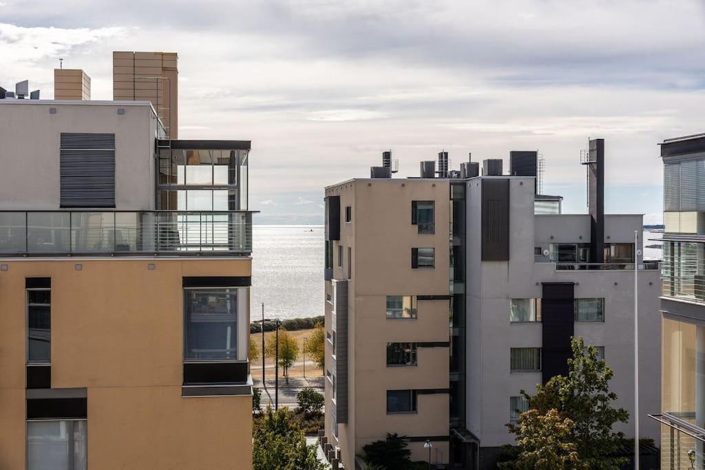 Spacious Home With Four Terrace, Sauna, Sea View Helsingfors Eksteriør bilde