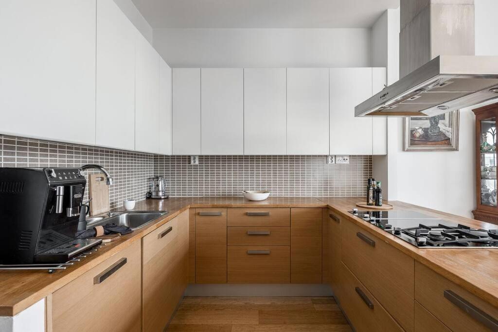 Spacious Home With Four Terrace, Sauna, Sea View Helsingfors Eksteriør bilde